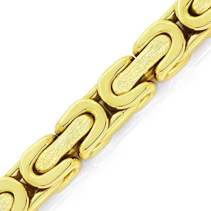Foto 2 - Königsketten Armband in flacher Ausführung 14K Gelbgold, K3074